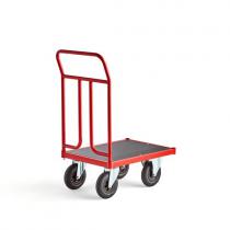 Plošinový vozík, 1 koncový rám, nosnosť 225 kg, 700x500 mm