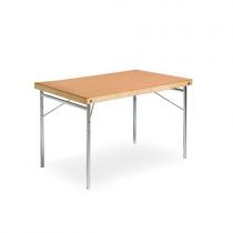 Skladací stôl Amber, 1200x700 mm, bukový laminát/oceľ