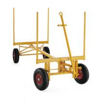 Prepravný vozík na dlhý materiál DAMON, nosnosť 2500 kg