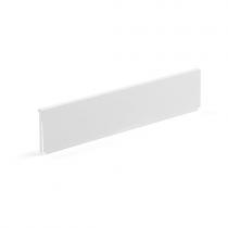 Vrchná tabuľka SHOP, jednostranná, 190x900 mm, biela