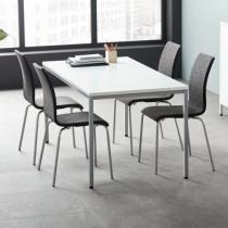 Zostava konferenčného nábytku: Stôl Modulus + 4 stoličky Moncton