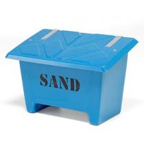 Kontajner na skladovanie piesku, 250 L, modrý